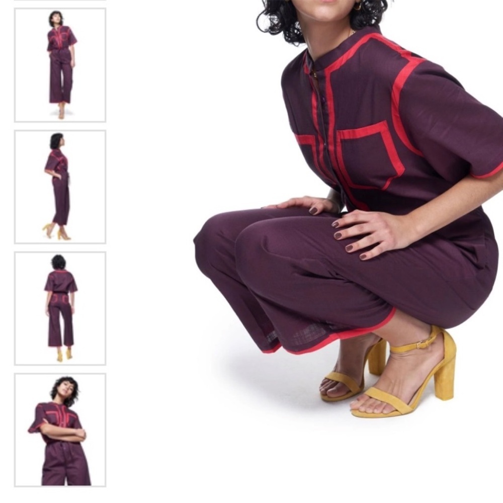 NWT The Kit Issa Jumpsuit Daniel Vosovic size S - Picture 2 of 6